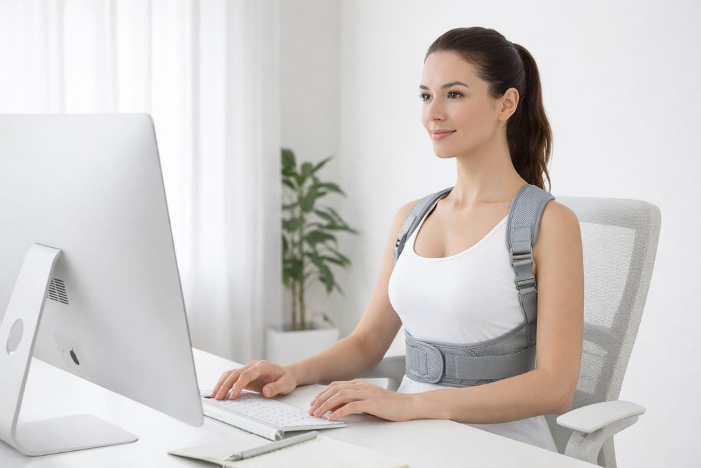 Adjustable Posture Corrector for Men & Women – Back & Shoulder Support