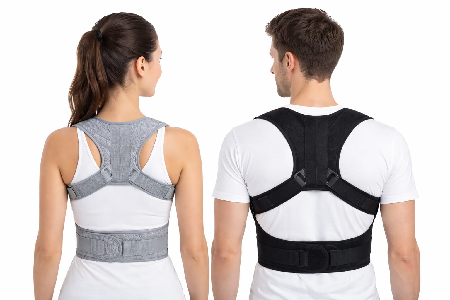 Adjustable Posture Corrector for Men & Women – Back & Shoulder Support