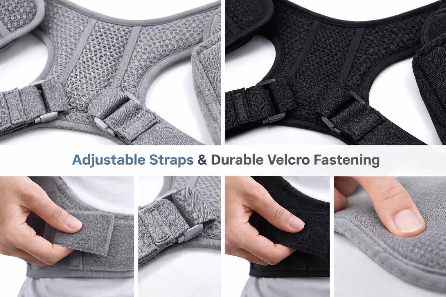 Adjustable Posture Corrector for Men & Women – Back & Shoulder Support